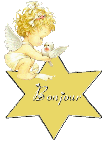 Gif animé bonjour